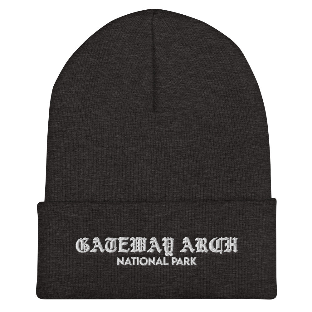 Gateway Arch National Park Beanie Knitted Beanie - Gateway Arch — Trendy Yarn, LLC main image 4