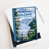 Crater Lake National Park Hardcover Lined Journal - WPA Style