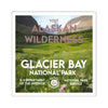 Glacier National Park Square Sticker - WPA Style