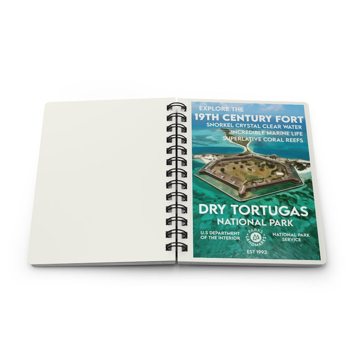 Dry Tortugas National Park Spiral Bound Journal - Lined - WPA Style