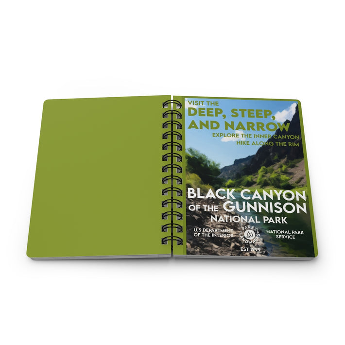 Black Canyon of the Gunnison National Park Spiral Bound Journal - Lined - WPA Style