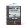 Katmai National Park Spiral Bound Journal - Lined - WPA Style