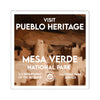 Mesa Verde National Park Square Sticker - WPA Style