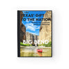 Big Bend National Park Hardcover Blank Page Journal - WPA Style