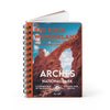 Arches National Park Spiral Bound Journal - Lined - WPA Style