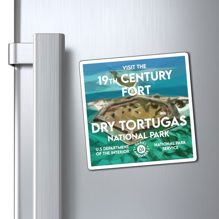 Dry Tortugas National Park Magnet - WPA Style