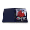 Hawaii Volcanoes National Park Spiral Bound Journal - Lined - WPA Style