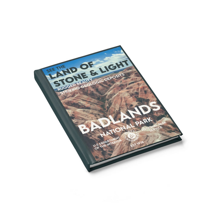 Badlands National Park Hardcover Lined Journal - WPA Style