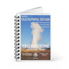 Yellowstone National Park Spiral Bound Journal - Lined - WPA Style