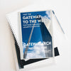 Gateway Arch National Park Hardcover Blank Page Journal - WPA Style