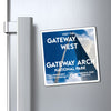 Gateway Arch National Park Magnet - WPA Style