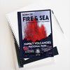 Hawaii Volcanoes National Park Hardcover Blank Page Journal - WPA Style