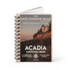 Acadia National Park Spiral Bound Journal - Lined - WPA Style