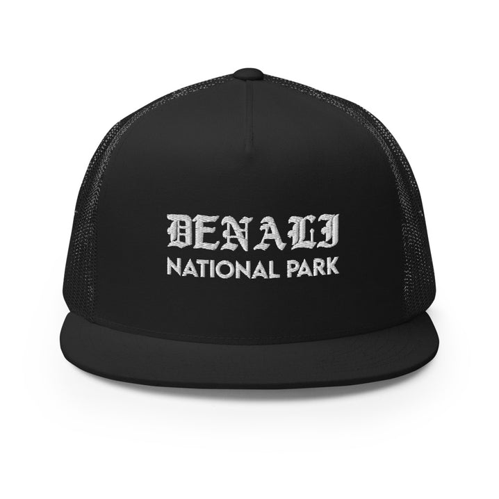 Denali “Park Ages” Embroidered Trucker Hat (High-Profile)