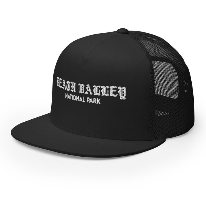 Death Valley “Park Ages” Embroidered Trucker Hat (High-Profile)