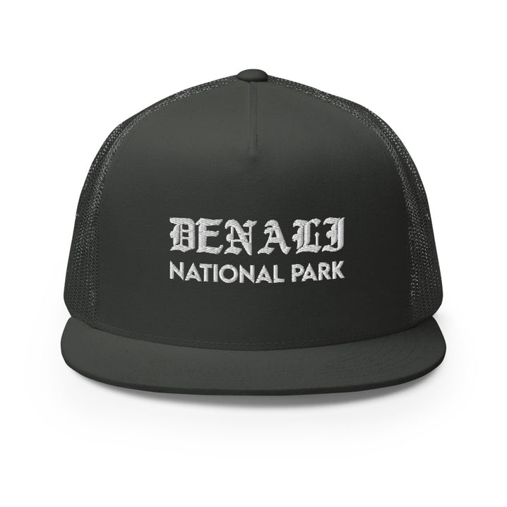 Denali “Park Ages” Embroidered Trucker Hat (High-Profile)