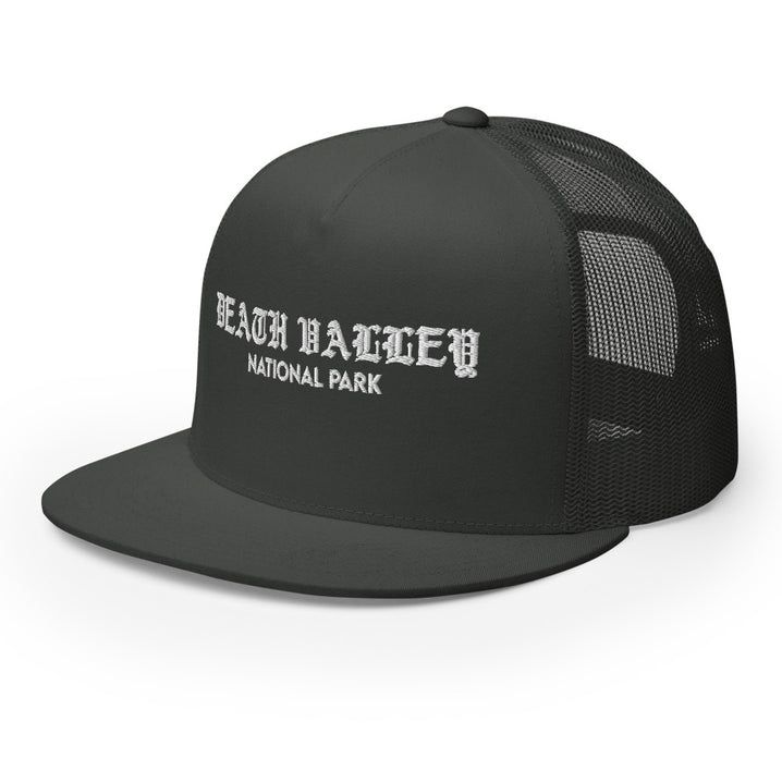 Death Valley “Park Ages” Embroidered Trucker Hat (High-Profile)