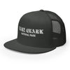 Lake Clark “Park Ages” Embroidered Trucker Hat (High-Profile)