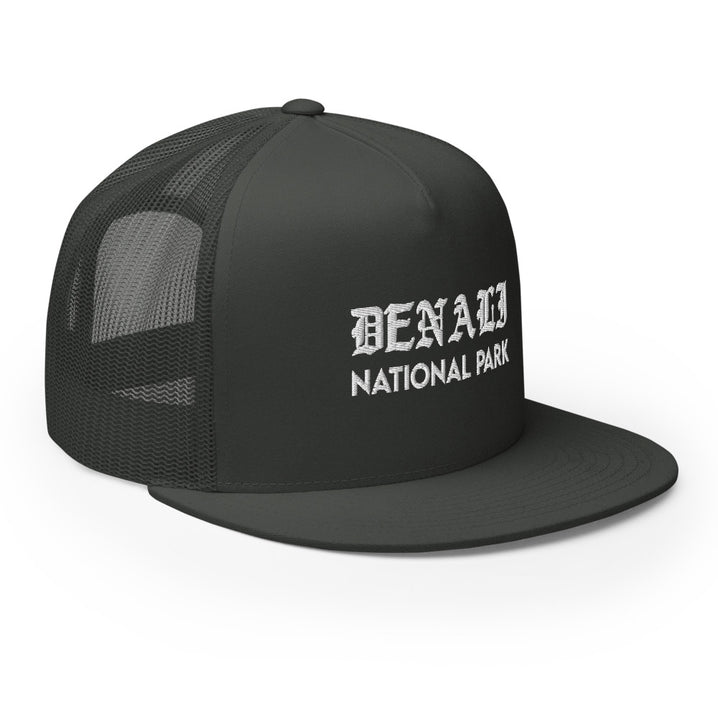 Denali “Park Ages” Embroidered Trucker Hat (High-Profile)