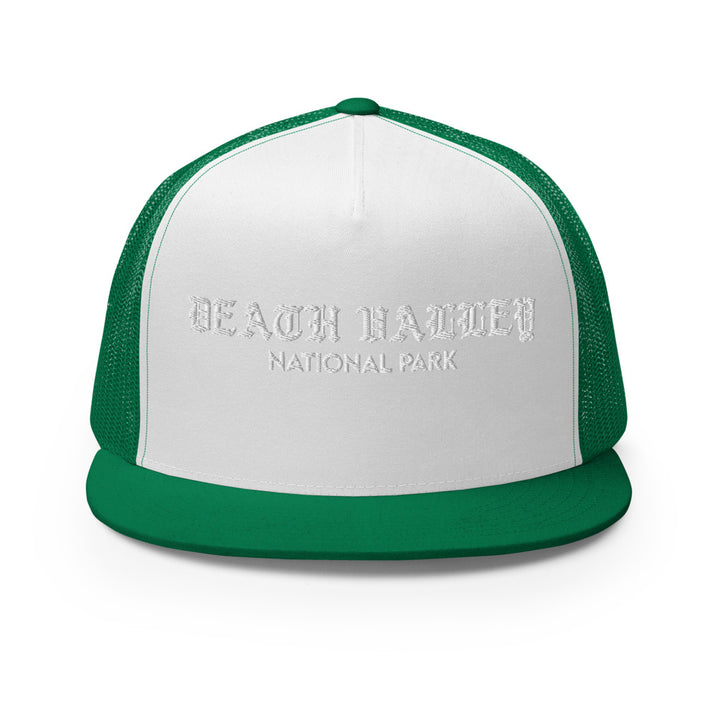 Death Valley “Park Ages” Embroidered Trucker Hat (High-Profile)