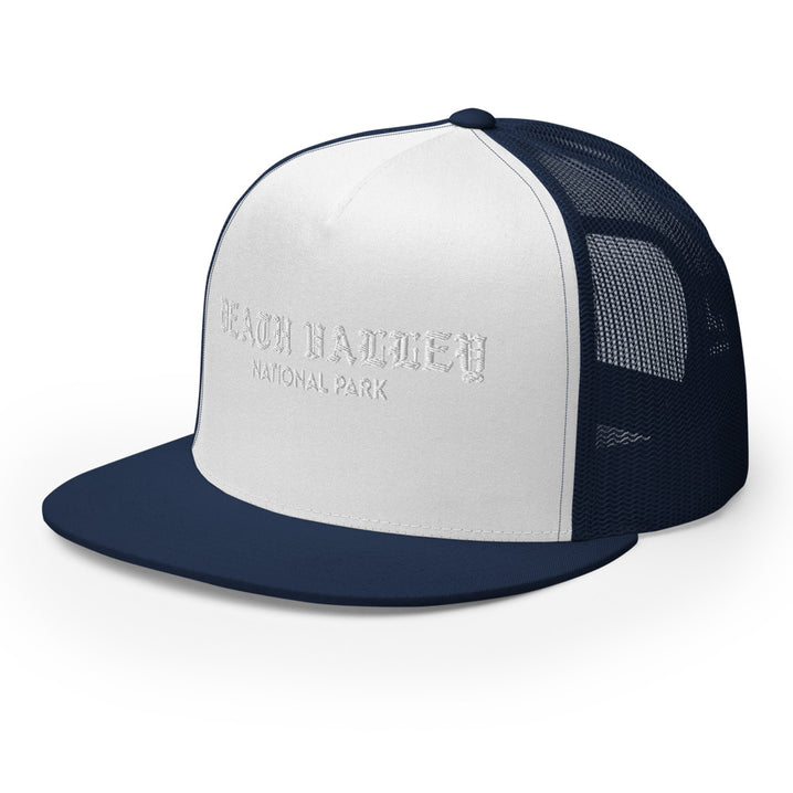 Death Valley “Park Ages” Embroidered Trucker Hat (High-Profile)