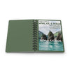Kenai Fjords National Park Spiral Bound Journal - Lined - WPA Style