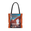 Arches National Park Tote Bag - WPA Style