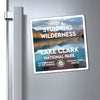 Lake Clark National Park Magnet - WPA Style