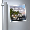 Isle Royale National Park Magnet - WPA Style