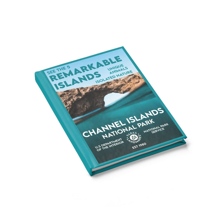 Channel Islands National Park Hardcover Lined Journal - WPA Style