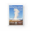 Yellowstone National Park Hardcover Blank Page Journal - WPA Style