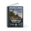 Isle Royale National Park Spiral Bound Journal - Lined - WPA Style