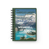 Wrangell‚ St.Elias National Park Spiral Bound Journal - Lined - WPA Style