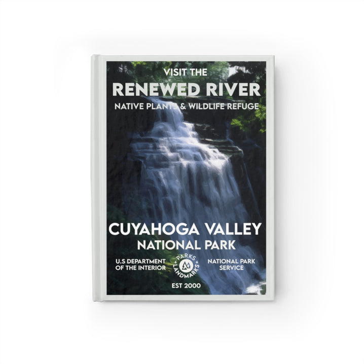 Cuyahoga Valley National Park Hardcover Blank Page Journal - WPA Style