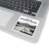 North Cascades National Park Square Sticker - WPA Style