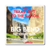 Big Bend National Park Magnet - WPA Style
