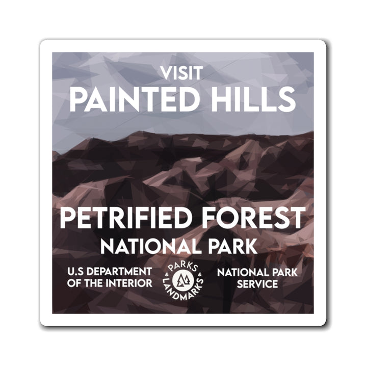 Petrified Forest National Park Magnet - WPA Style