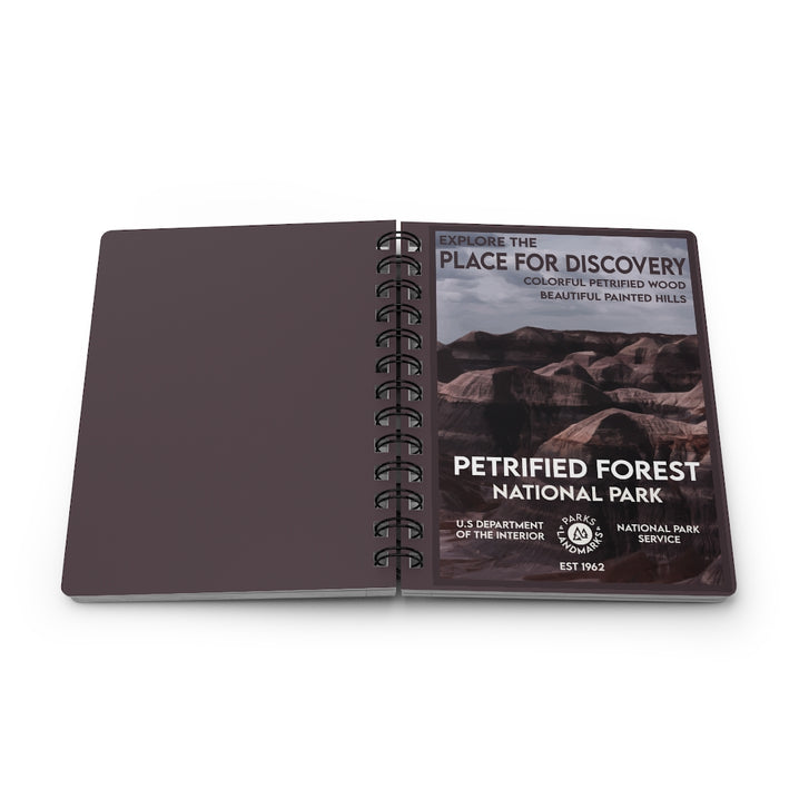 Petrified Forest National Park Spiral Bound Journal - Lined - WPA Style