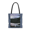 Mount Rainier National Park Tote Bag - WPA Style