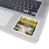 Shenandoah National Park Square Sticker - WPA Style