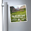 Glacier Bay National Park Magnet - WPA Style