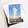 Yellowstone National Park Hardcover Lined Journal - WPA Style