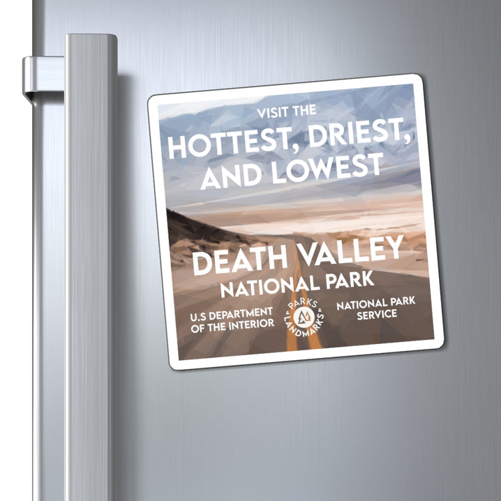 Death Valley National Park Magnet - WPA Style