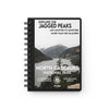 North Cascades National Park Spiral Bound Journal - Lined - WPA Style