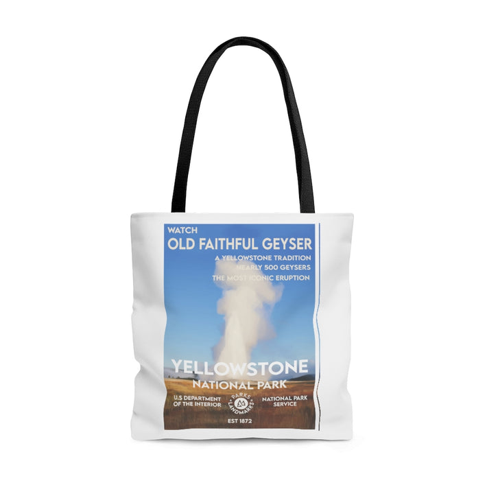 Yellowstone National Park Tote Bag - WPA Style