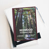 Redwood National Park Hardcover Lined Journal - WPA Style