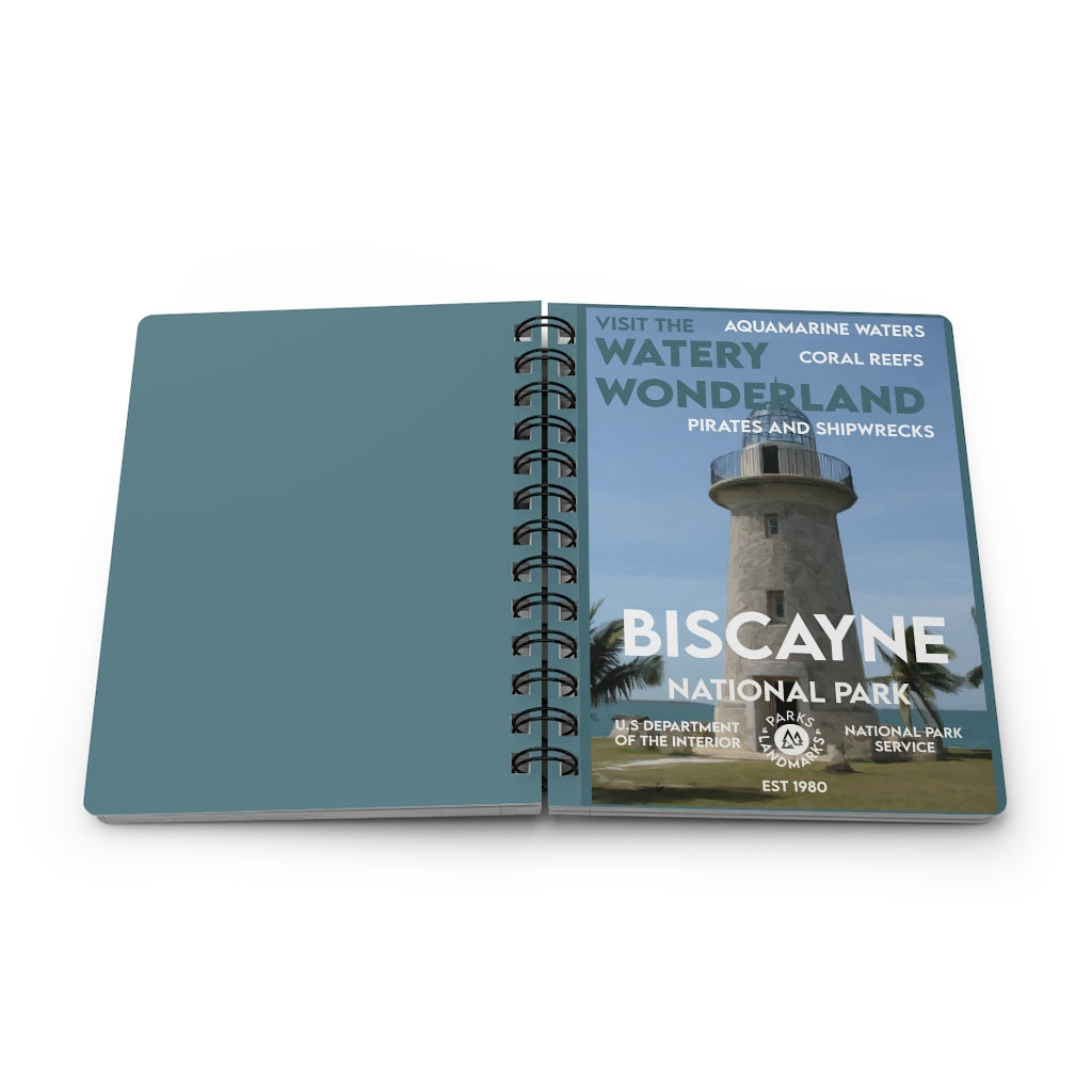 Biscayne National Park Spiral Bound Journal - Lined - WPA Style