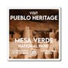 Mesa Verde National Park Magnet - WPA Style