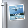 Katmai National Park Magnet - WPA Style