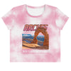 Arches National Park Crop Top Tee - Fresh Prints Edition